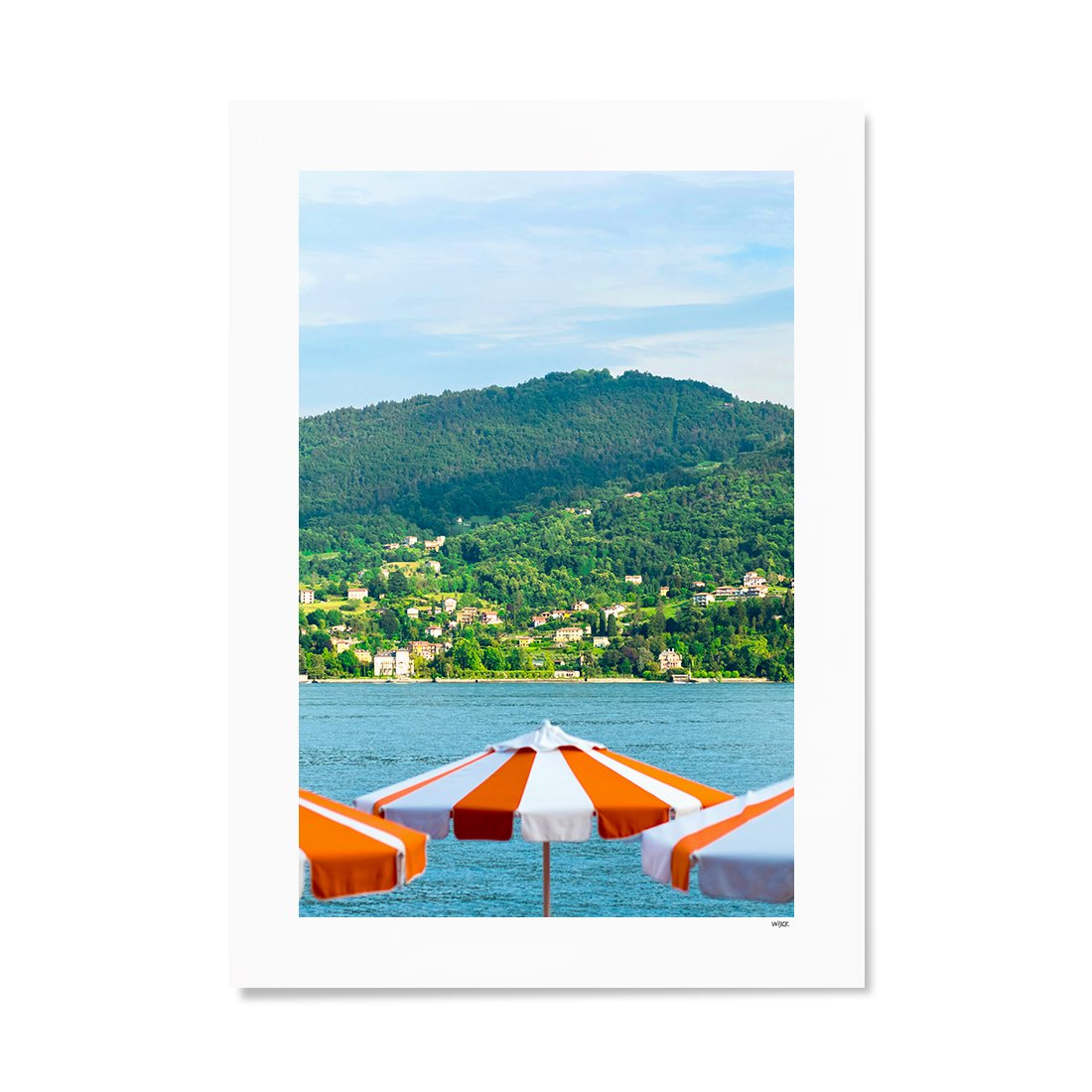 Poster van Postcard from Como | WIJCK.